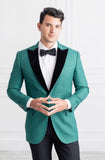 Black Velvet PEAK Lapel