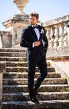 Black Velvet PEAK Lapel