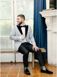 Black Velvet PEAK Lapel