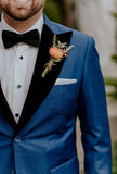 Black Velvet PEAK Lapel