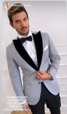 Black Velvet PEAK Lapel