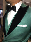 Black Velvet PEAK Lapel