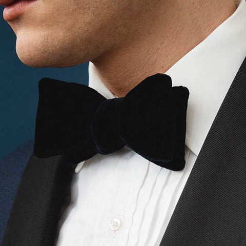 Satin Self tie Bow tie